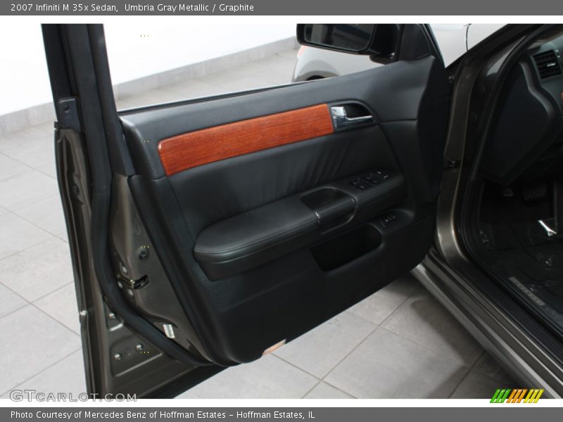 Umbria Gray Metallic / Graphite 2007 Infiniti M 35x Sedan