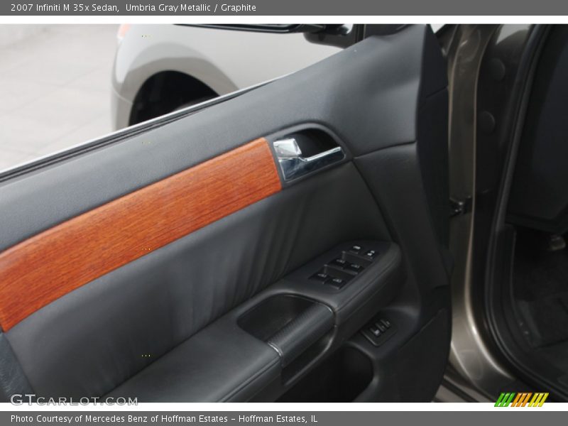 Umbria Gray Metallic / Graphite 2007 Infiniti M 35x Sedan