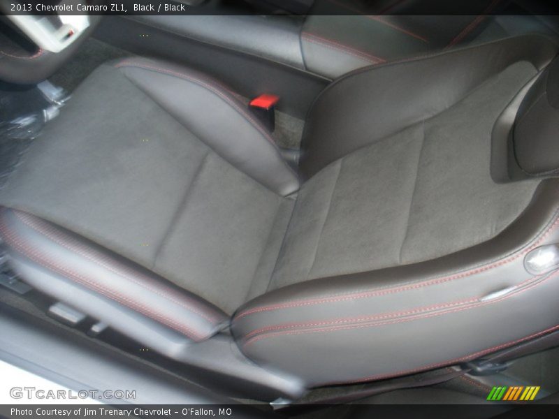 Front Seat of 2013 Camaro ZL1