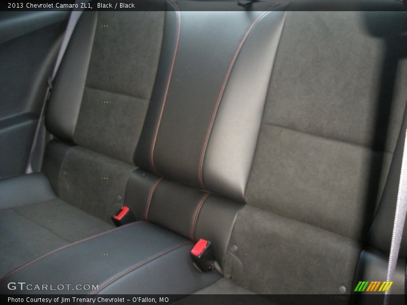 Rear Seat of 2013 Camaro ZL1