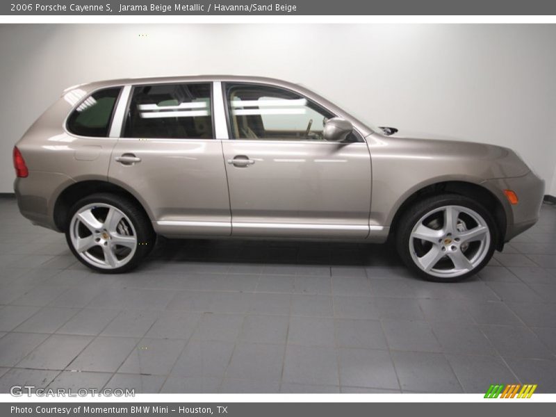 Jarama Beige Metallic / Havanna/Sand Beige 2006 Porsche Cayenne S