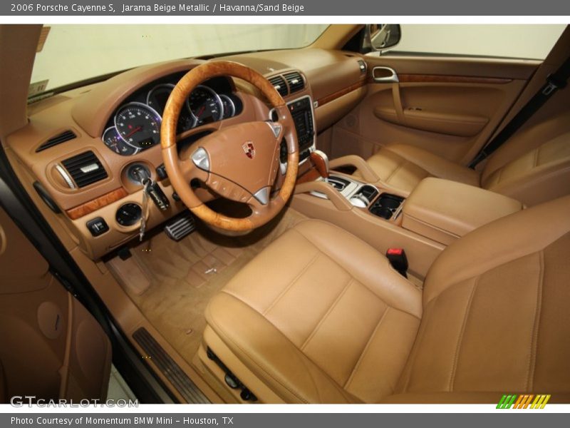 Jarama Beige Metallic / Havanna/Sand Beige 2006 Porsche Cayenne S