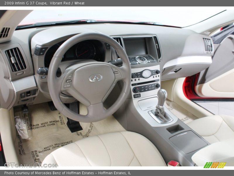 Wheat Interior - 2009 G 37 Coupe 