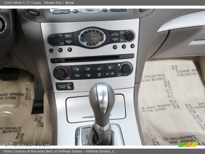 Vibrant Red / Wheat 2009 Infiniti G 37 Coupe