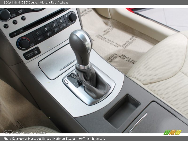  2009 G 37 Coupe 7 Speed ASC Automatic Shifter