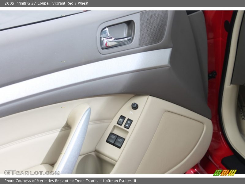 Vibrant Red / Wheat 2009 Infiniti G 37 Coupe