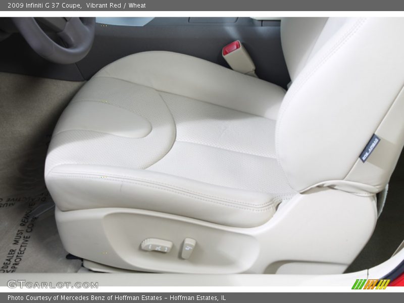 Vibrant Red / Wheat 2009 Infiniti G 37 Coupe