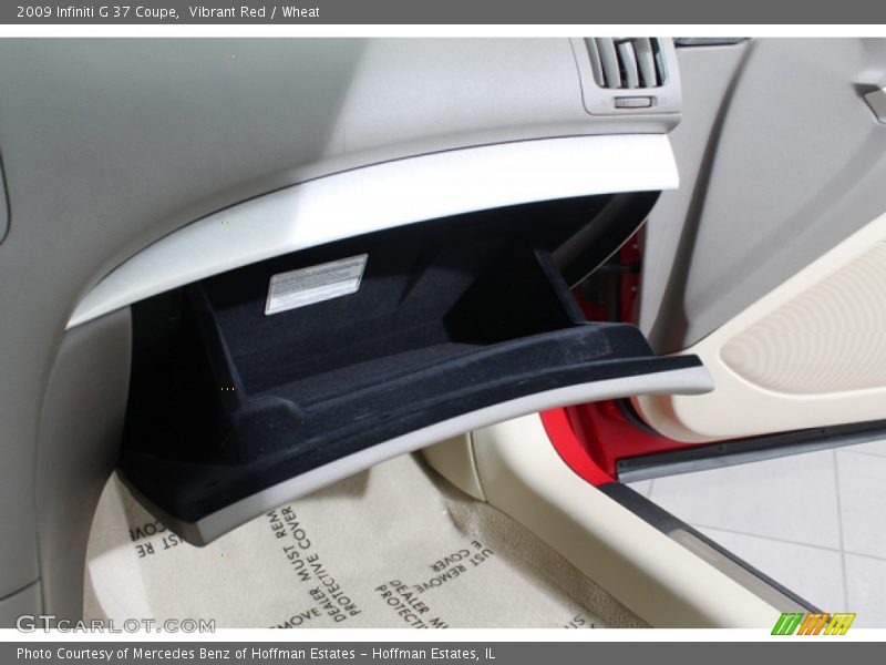 Vibrant Red / Wheat 2009 Infiniti G 37 Coupe