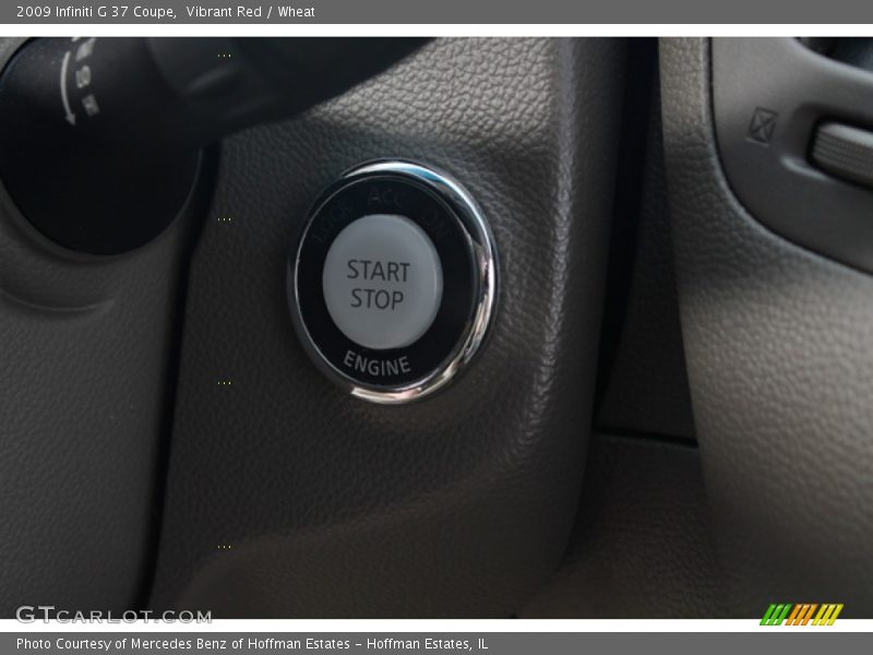 Vibrant Red / Wheat 2009 Infiniti G 37 Coupe