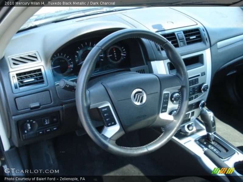 Tuxedo Black Metallic / Dark Charcoal 2010 Mercury Milan I4