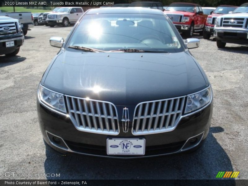 Tuxedo Black Metallic / Light Camel 2010 Lincoln MKZ AWD