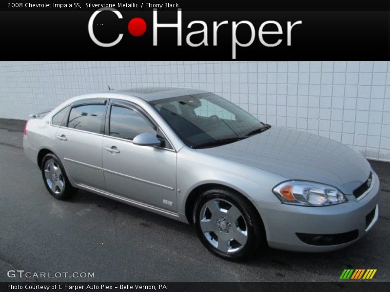 Silverstone Metallic / Ebony Black 2008 Chevrolet Impala SS