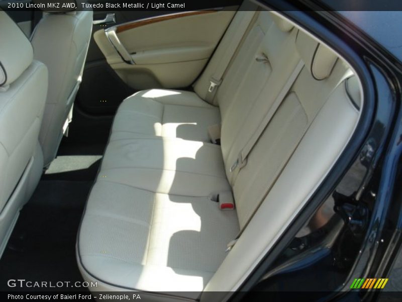 Tuxedo Black Metallic / Light Camel 2010 Lincoln MKZ AWD