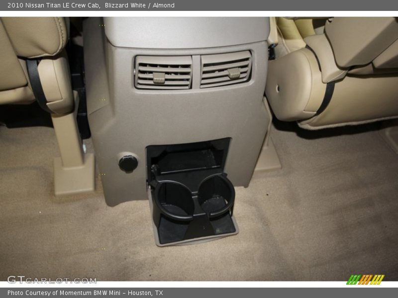 Blizzard White / Almond 2010 Nissan Titan LE Crew Cab