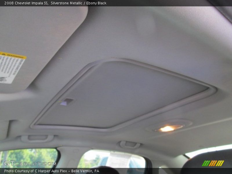 Silverstone Metallic / Ebony Black 2008 Chevrolet Impala SS