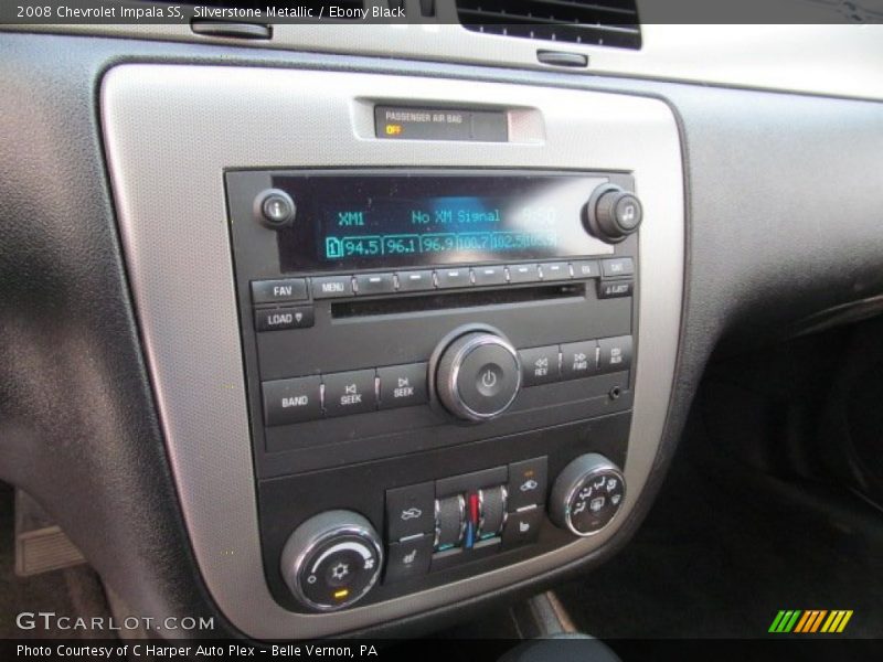 Controls of 2008 Impala SS