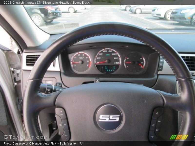 Silverstone Metallic / Ebony Black 2008 Chevrolet Impala SS