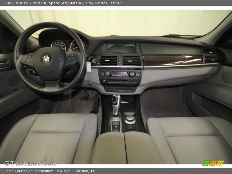 Space Grey Metallic / Grey Nevada Leather 2009 BMW X5 xDrive48i