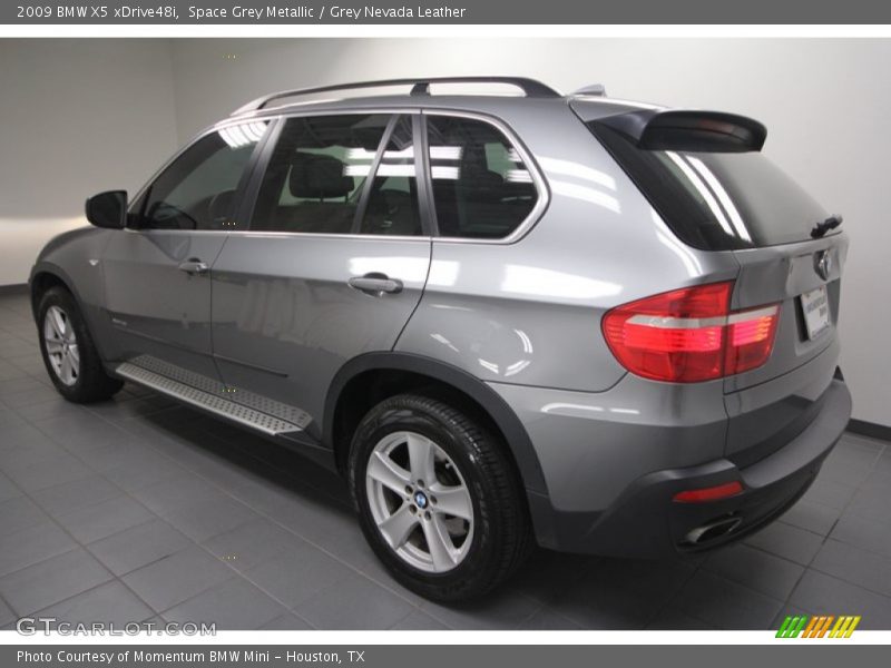 Space Grey Metallic / Grey Nevada Leather 2009 BMW X5 xDrive48i