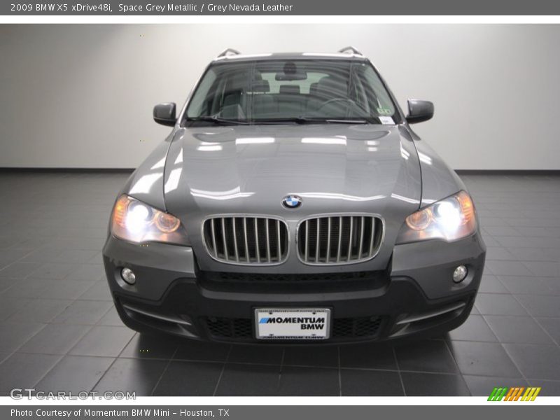 Space Grey Metallic / Grey Nevada Leather 2009 BMW X5 xDrive48i