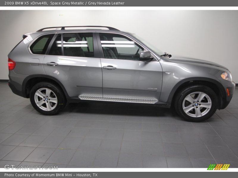 Space Grey Metallic / Grey Nevada Leather 2009 BMW X5 xDrive48i