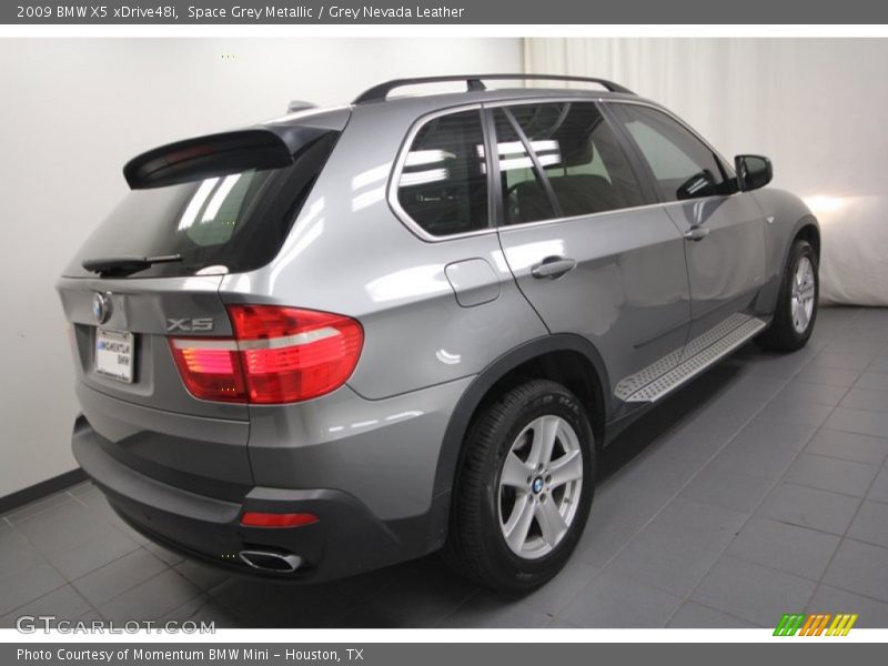 Space Grey Metallic / Grey Nevada Leather 2009 BMW X5 xDrive48i