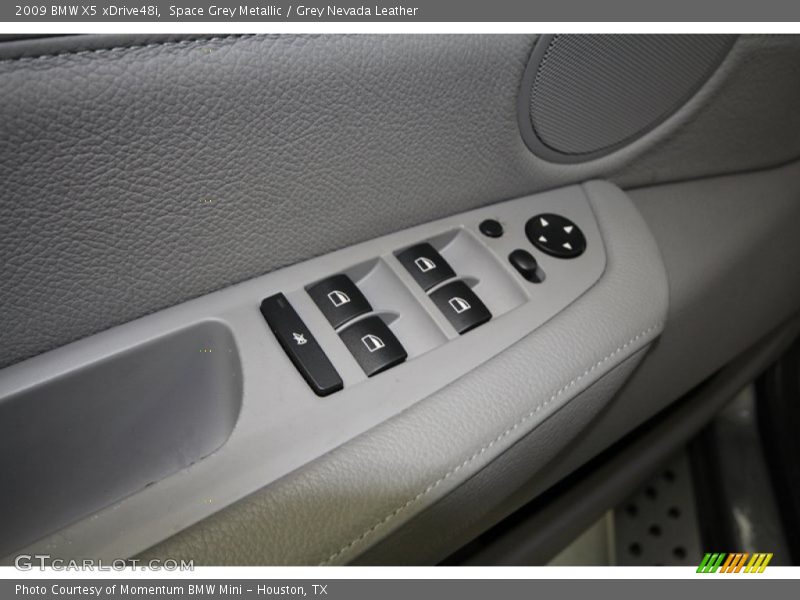 Space Grey Metallic / Grey Nevada Leather 2009 BMW X5 xDrive48i