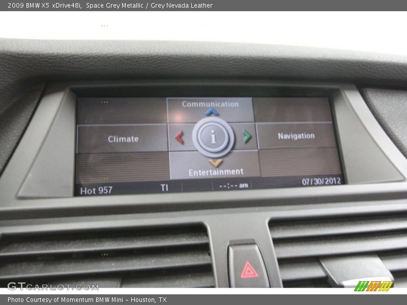 Space Grey Metallic / Grey Nevada Leather 2009 BMW X5 xDrive48i