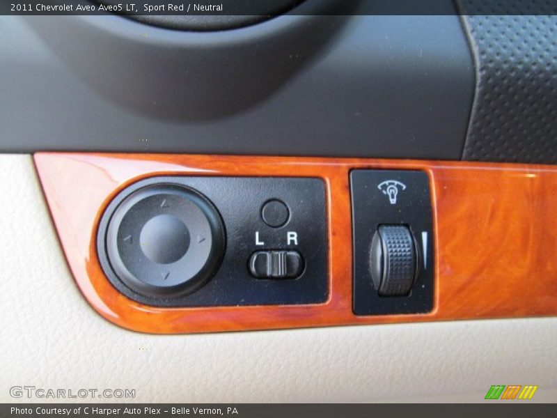 Sport Red / Neutral 2011 Chevrolet Aveo Aveo5 LT