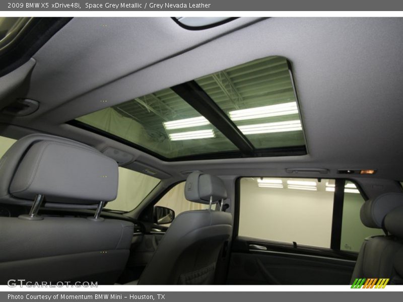 Space Grey Metallic / Grey Nevada Leather 2009 BMW X5 xDrive48i