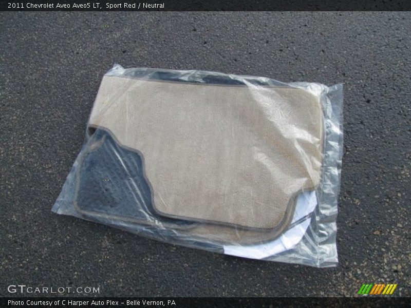 Sport Red / Neutral 2011 Chevrolet Aveo Aveo5 LT