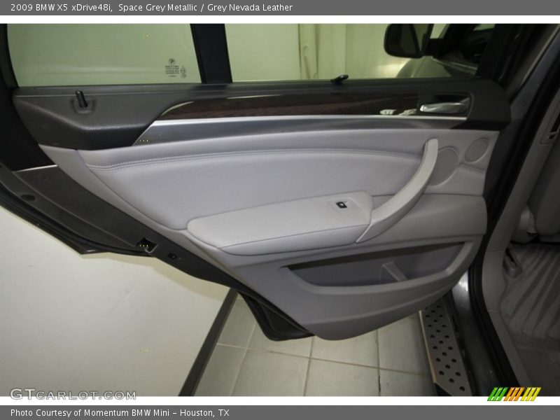 Space Grey Metallic / Grey Nevada Leather 2009 BMW X5 xDrive48i