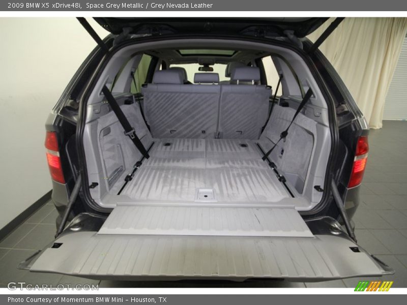 Space Grey Metallic / Grey Nevada Leather 2009 BMW X5 xDrive48i