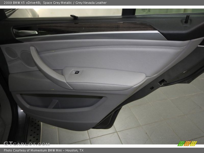 Space Grey Metallic / Grey Nevada Leather 2009 BMW X5 xDrive48i