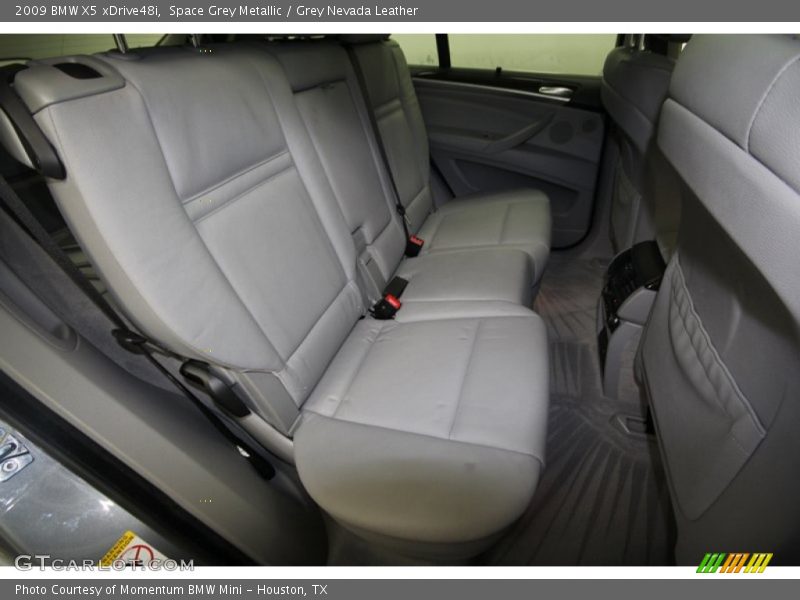 Space Grey Metallic / Grey Nevada Leather 2009 BMW X5 xDrive48i