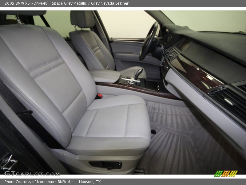 Space Grey Metallic / Grey Nevada Leather 2009 BMW X5 xDrive48i