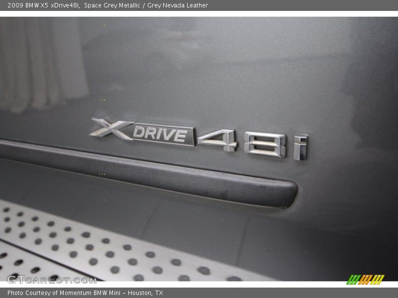 Space Grey Metallic / Grey Nevada Leather 2009 BMW X5 xDrive48i