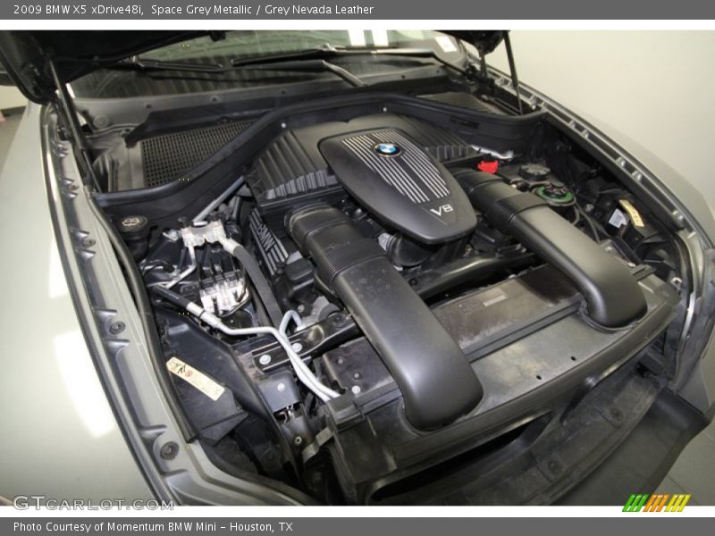 Space Grey Metallic / Grey Nevada Leather 2009 BMW X5 xDrive48i