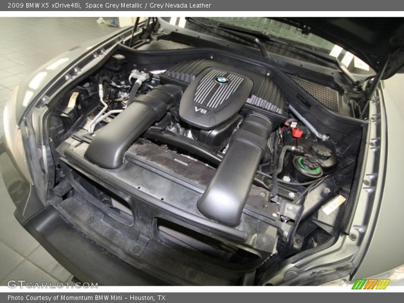 Space Grey Metallic / Grey Nevada Leather 2009 BMW X5 xDrive48i