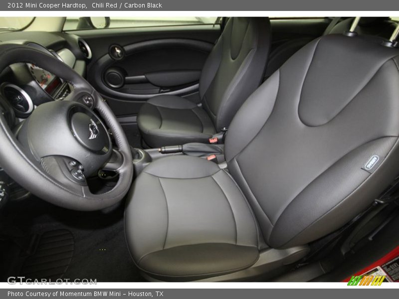 Chili Red / Carbon Black 2012 Mini Cooper Hardtop
