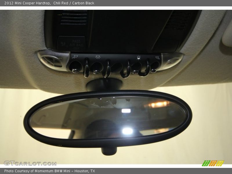 Chili Red / Carbon Black 2012 Mini Cooper Hardtop