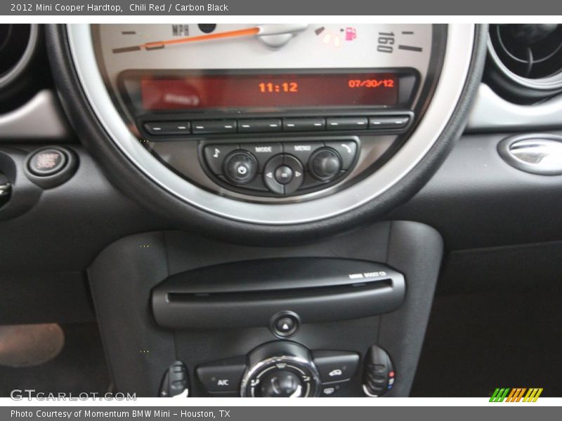 Chili Red / Carbon Black 2012 Mini Cooper Hardtop