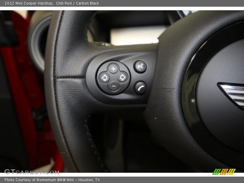 Chili Red / Carbon Black 2012 Mini Cooper Hardtop