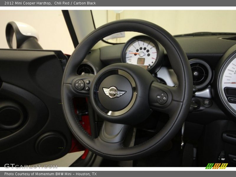 Chili Red / Carbon Black 2012 Mini Cooper Hardtop