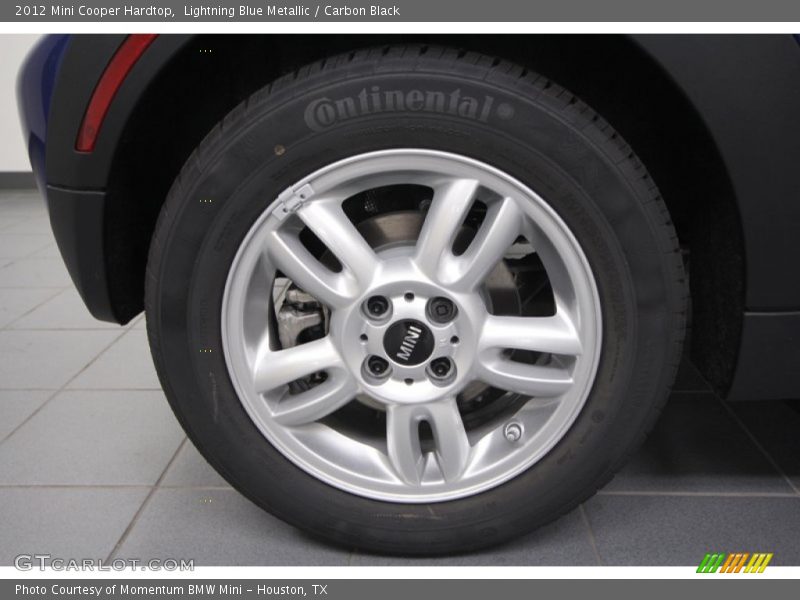 Lightning Blue Metallic / Carbon Black 2012 Mini Cooper Hardtop