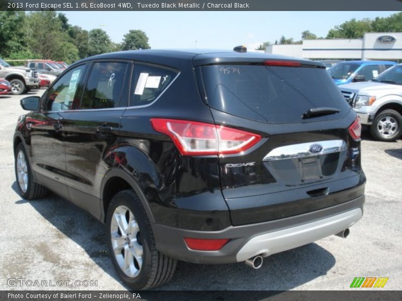Tuxedo Black Metallic / Charcoal Black 2013 Ford Escape SEL 1.6L EcoBoost 4WD