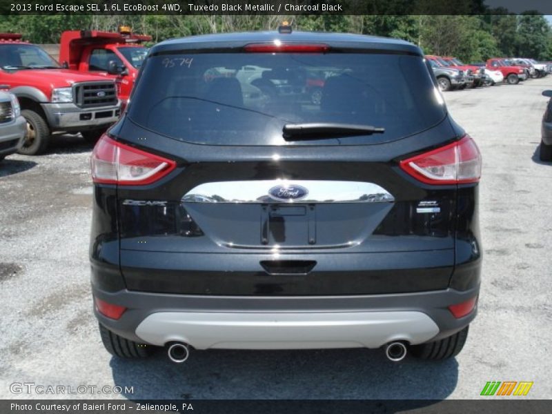 Tuxedo Black Metallic / Charcoal Black 2013 Ford Escape SEL 1.6L EcoBoost 4WD