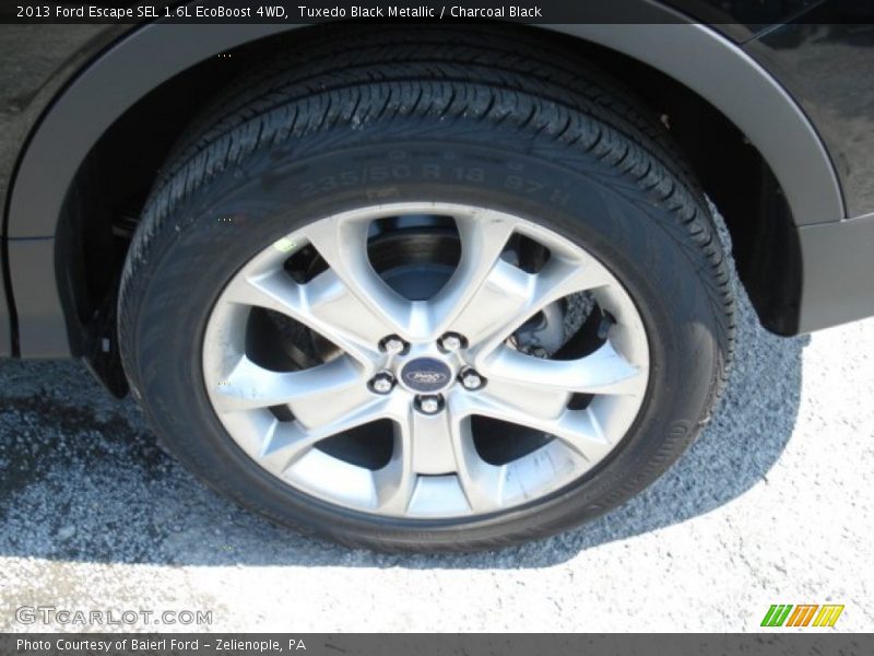 Tuxedo Black Metallic / Charcoal Black 2013 Ford Escape SEL 1.6L EcoBoost 4WD