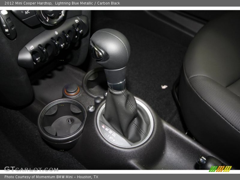 Lightning Blue Metallic / Carbon Black 2012 Mini Cooper Hardtop