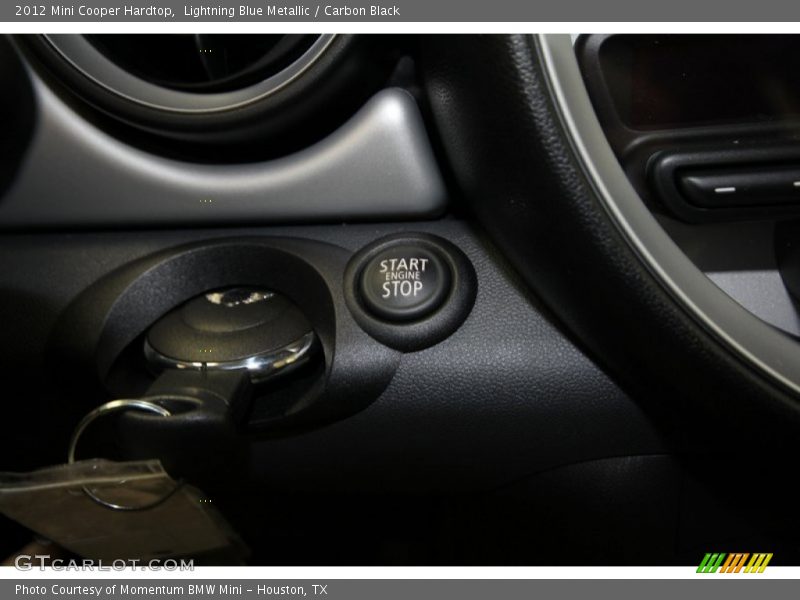 Lightning Blue Metallic / Carbon Black 2012 Mini Cooper Hardtop